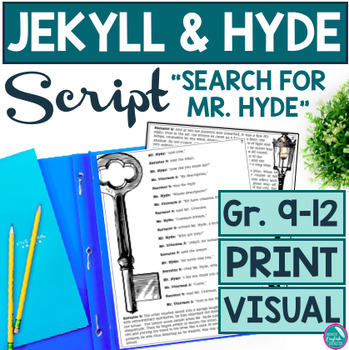 Preview of The Strange Case of Dr. Jekyll & Mr. Hyde Script Reenactment Search for Mr. Hyde