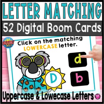 Preview of Preschool and PreK Uppercase and Lowercase Letter Sorting and Matching Tasks