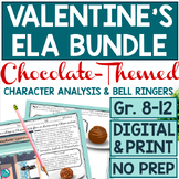 Valentine's Day Bundle Character Analysis Any Book Bell Ri