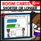 Shorter or Longer BOOM Cards | Digital Task Cards Module 3