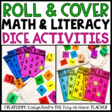 Roll and Cover Math and Literacy Activities