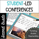 Student Led Conference Templates EDITABLE | 2nd Grade Pare