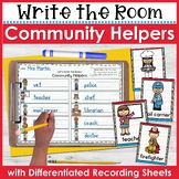 Community Helpers Write the Room - for Literacy Centers