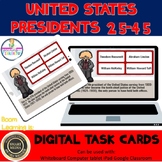 U.S. Presidents 25-45 Digital Boom Task Cards