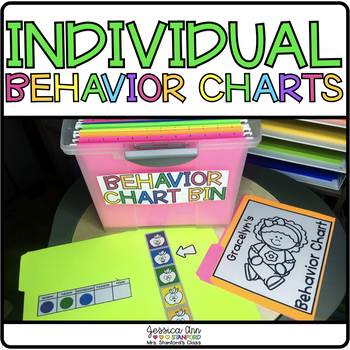 Individual Behavior Charts by Jessica Ann Stanford | TpT