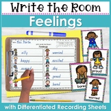Feelings Write the Room - for Literacy Centers
