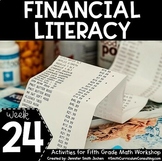 1/2 OFF Financial Literacy - 5th Grade Math Workshop - Mat
