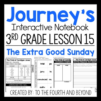 journey readers notebook 3rd grade