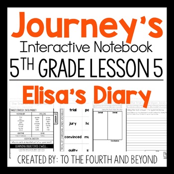 elisa's diary journeys book