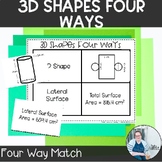 Surface Area Relationship Match Activity TEKS 7.9d Math St