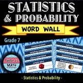 Statistics & Probability Word Wall
