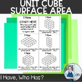 Unit Cube Surface Area I Have, Who Has TEKS 7.9d Math Stat