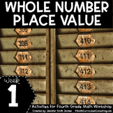 1/2 OFF Whole Number Place Value 4th Grade Math Workshop E