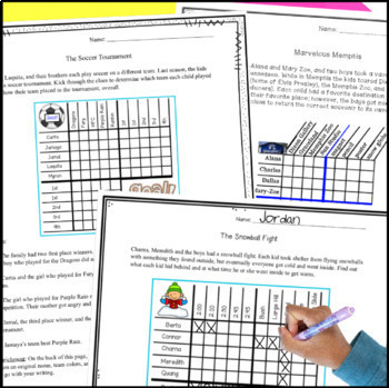 printable logic puzzles and brain teasers or virtual worksheets tpt