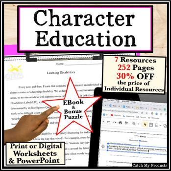 Preview of Character Education Responsibility