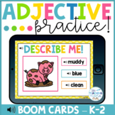 Adjectives Digital Task Cards | Boom Cards™