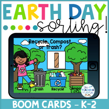 Preview of Boom Cards Distance Learning! - Earth Day Sort!