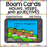 Boom Cards - Nouns, Verbs, and Adjectives