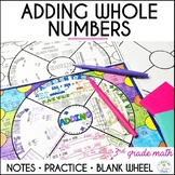 Adding Whole Numbers, Addition Strategies Guided Notes 3rd