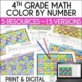 4th Grade Coloring Sheets, Math Sub Plans, Mindful Math: R
