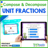 Composing and Decomposing Unit Fractions Printable and BOO