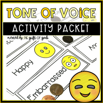 Preview of Tone of Voice Social Skills | Tone of Voice Speech Therapy