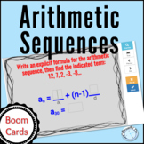 Arithmetic Sequence Boom Cards