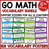 Go Math 6th Grade Vocabulary for the Year
