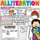 Alliteration Worksheet Activity and Posters Tongue Twisters