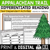 Appalachian Trail Reading Passage and Worksheets