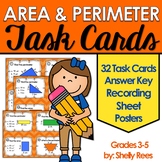 Area and Perimeter Activity Task Cards
