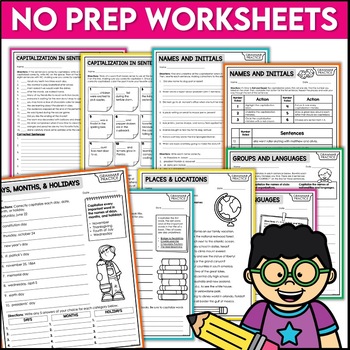 capitalization practice capitalization rules by shelly rees tpt