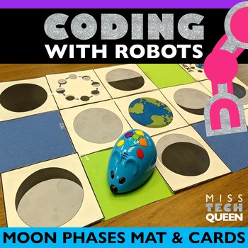 Preview of Phases of the Moon Robot Activity Solar System Space Activities Bee Bot Science