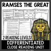 Ramses the Great Reading Passage & Worksheets