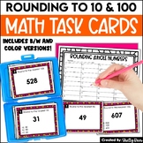 Rounding Task Cards | Rounding to the Nearest 10 and 100 Practice