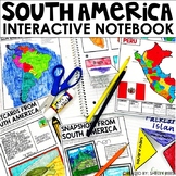 South America Geography and Maps - Interactive Notebook