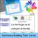 Spanish Sentence Building Writing Activities or Centers - 
