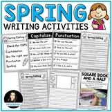Spring Writing Activities Editing and Bulletin Board Displ