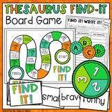 Thesaurus Activity | Synonym and Antonym Center Game