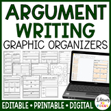 Opinion Writing Graphic Organizers | Argumentative Writing