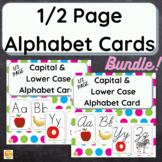 1/2 Page Alphabet Cards BUNDLE