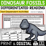 Dinosaur Fossils Reading Passage and Comprehension Worksheets