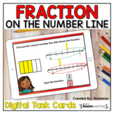 Boom Cards Fractions On The Number Line Distance Learning