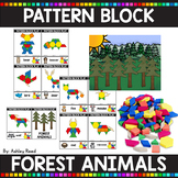 PATTERN BLOCK FOREST ANIMAL Task Cards