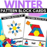 PATTERN BLOCK WINTER Task Cards