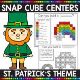 ST. PATRICK'S DAY THEMED Snap Cube Math Centers