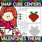 VALENTINES THEMED Snap Cube Math Centers