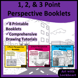 1, 2, and 3 Point Linear Perspective Booklets Bundle