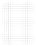 1 inch grid paper teaching resources teachers pay teachers