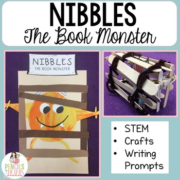 Preview of Nibbles The Book Monster Activities